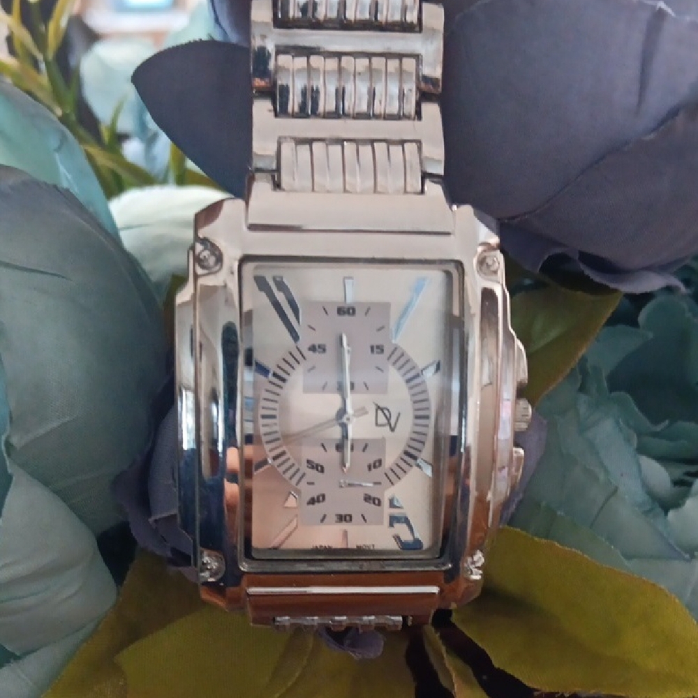 DV Brand Silver Watch